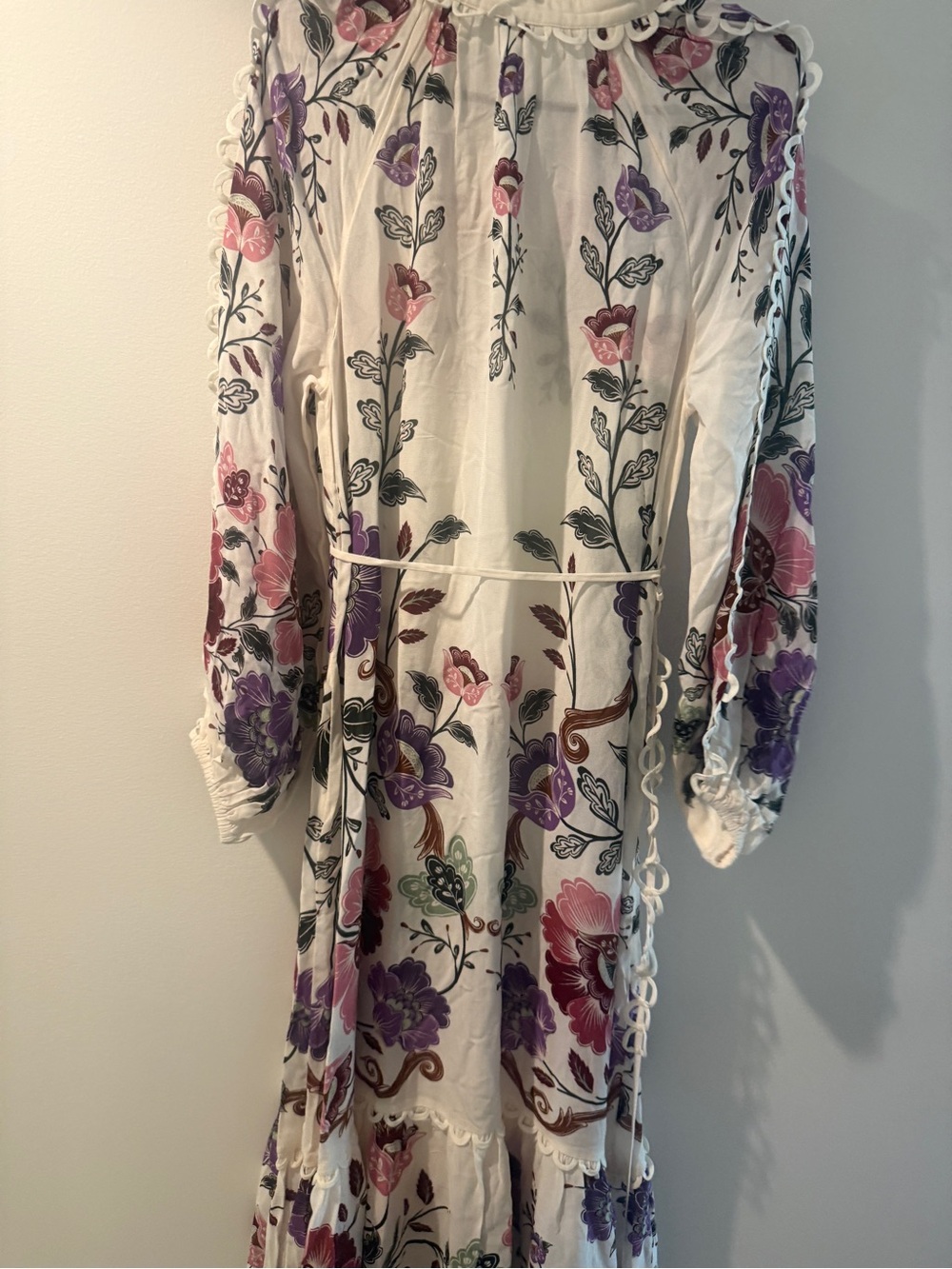 FARM Rio Rococo Flowers Cream Maxi Dress - Picture 5 of 6